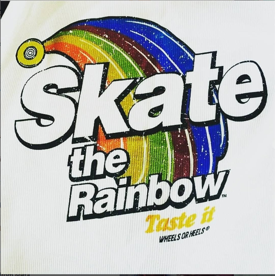 SKATE THE RAINBOW TANK