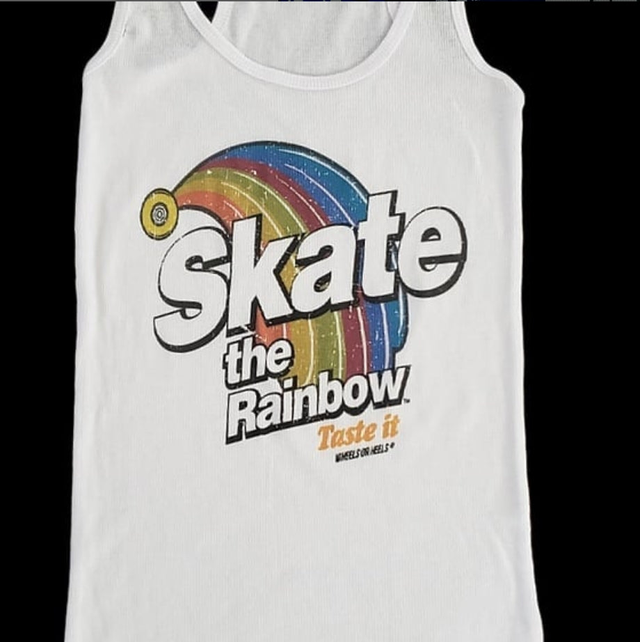 SKATE THE RAINBOW TANK
