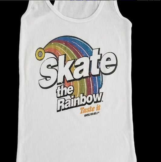 SKATE THE RAINBOW TANK